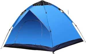 Quick-Open Double-Layer Tent Camping Tent Windproof and Rainproof Tent