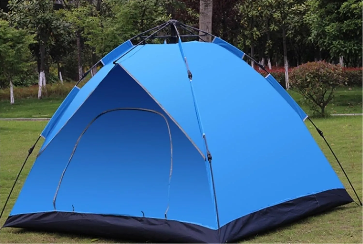 Quick-Open Double-Layer Tent Camping Tent Windproof and Rainproof Tent