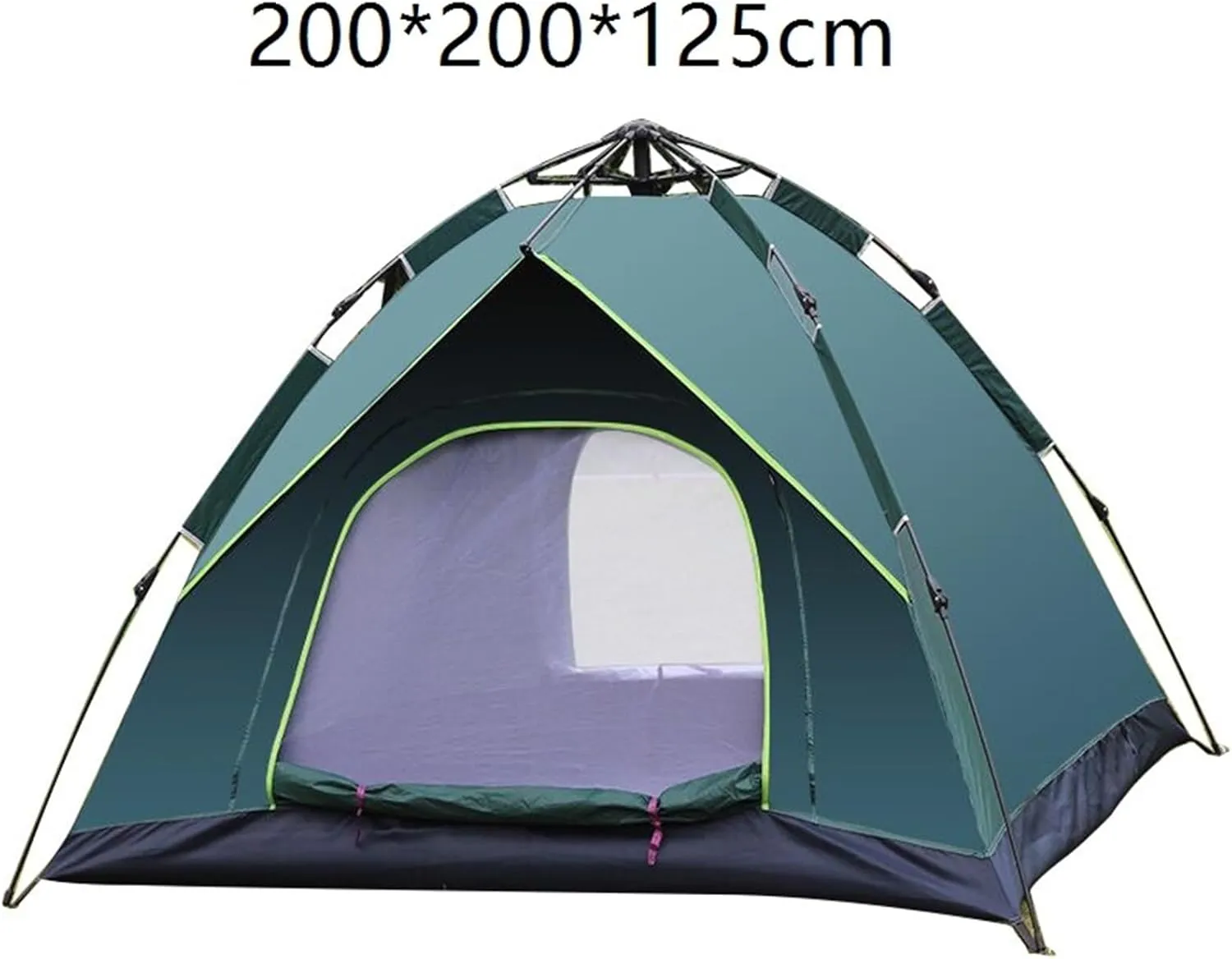 Quick-Open Double-Layer Tent Camping Tent Windproof and Rainproof Tent