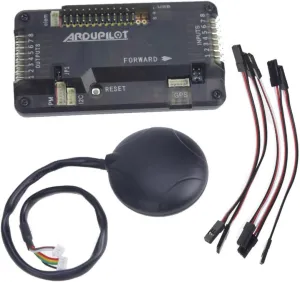 QWinOut APM 2.8 Multicopter Flight Controller Board with Case Compass & Extension Cable for FPV RC Drone Multirotor DIY Quadcopter