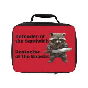 Raccoon Lunch Defender Lunch Bag