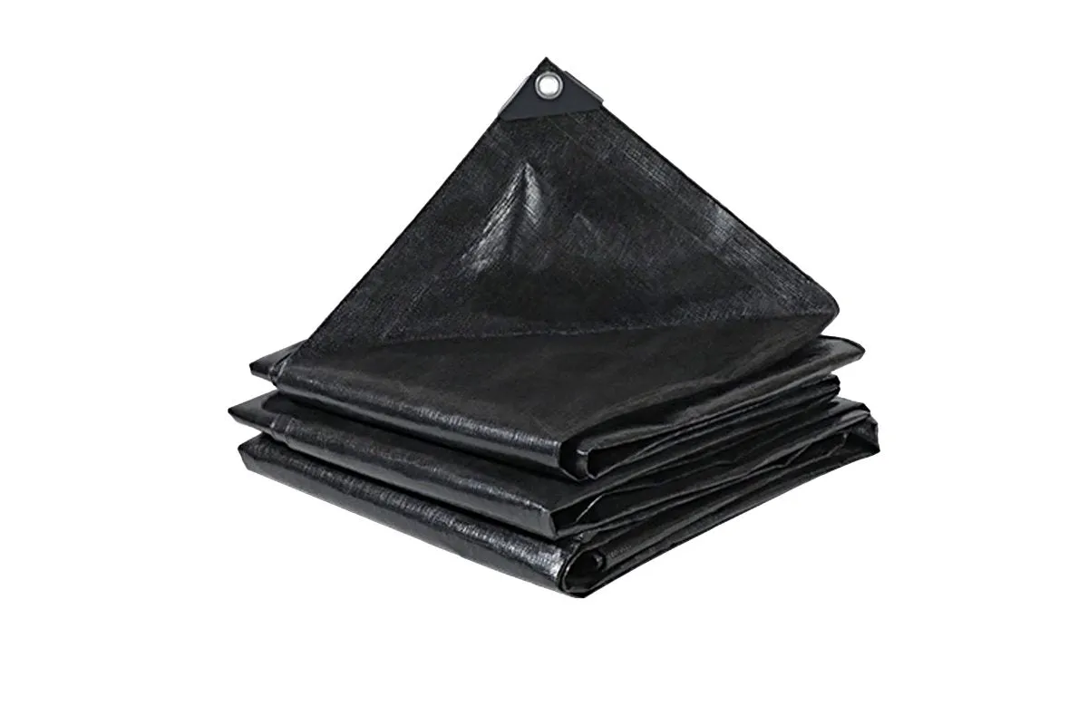 Rapid issue resolution Cover Multipurpose Tarp Waterproof Endless choices Black Tarp Protective Poly Cover