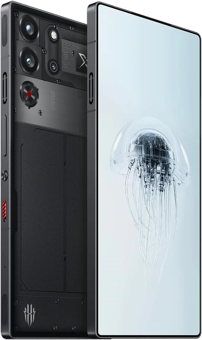REDMAGIC 10 Pro Smartphone 5G, 144Hz Gaming Phone, 6.85" FHD , Under Display Camera, 7050mAh Android Phone, Snapdragon 8 Elite, 16 512GB, 80W Charger, Dual-Sim, Unlocked Phone Transparent