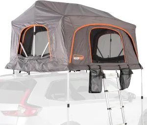Roofnest Meadowlark XL Soft Shell Roof Top Tent for Car Camping and Overlanding, Lightweight, Waterproof, 2-3 Person Tent, Easy Assembly, Universal Mounting Brackets Included