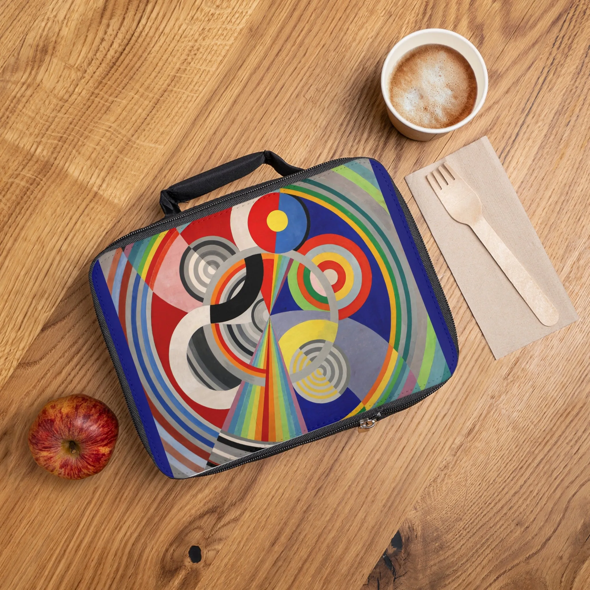 Rythme No. 1 by Robert Delaunay Lunch Bag