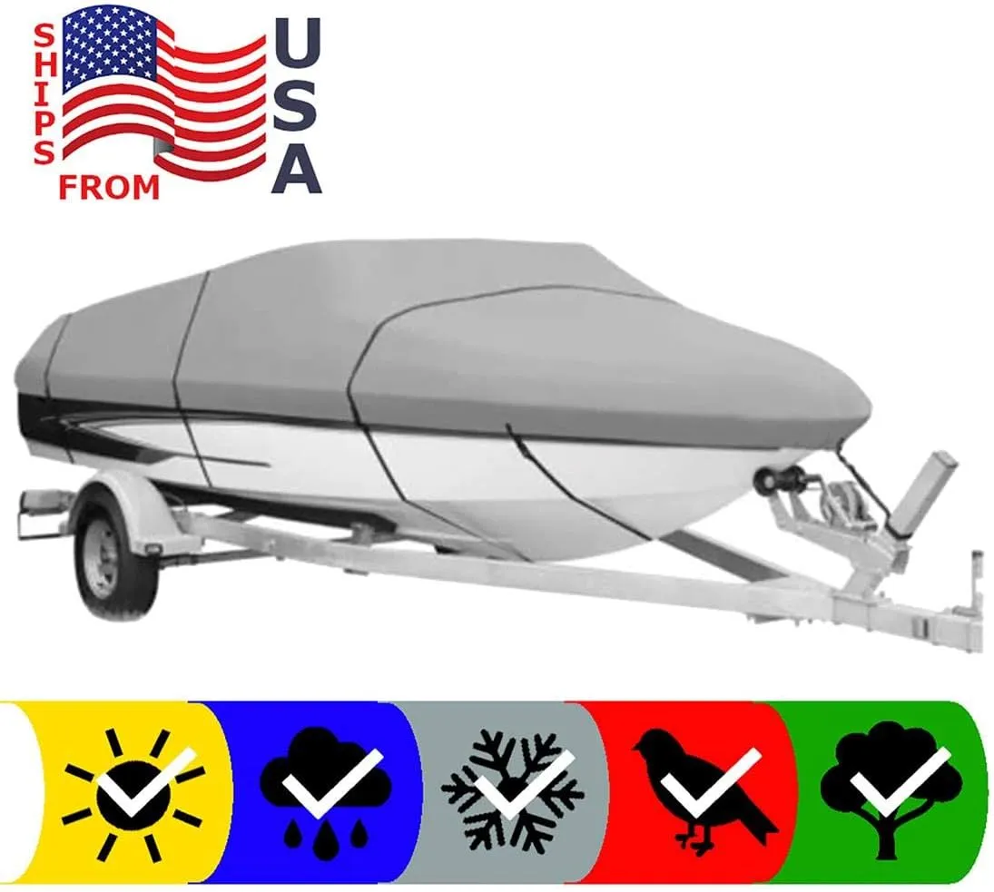 SBU Boat Cover Compatible for Boston Whaler Ventura 18 1998 All Weather Protection