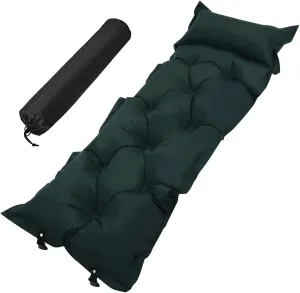 Self Inflating Camping Mat Portable Sleeping Pad with Integrated Pillow for Outdoor Activities Lightweight and Durable Travel Mattress for Hiking and Backpacking