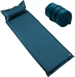 Self Inflating Sleeping Pad for Camping - 1.5/2/3 inch Camping Pad, Lightweight Inflatable Camping Mattress Pad, Insulated Foam Sleeping Mat for Backpacking, Tent, Hammock