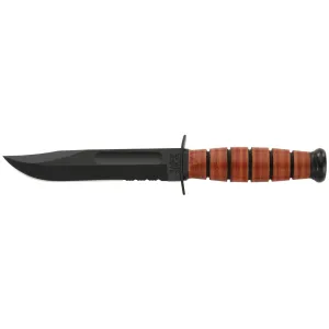 Short Usmc Serrated Edge