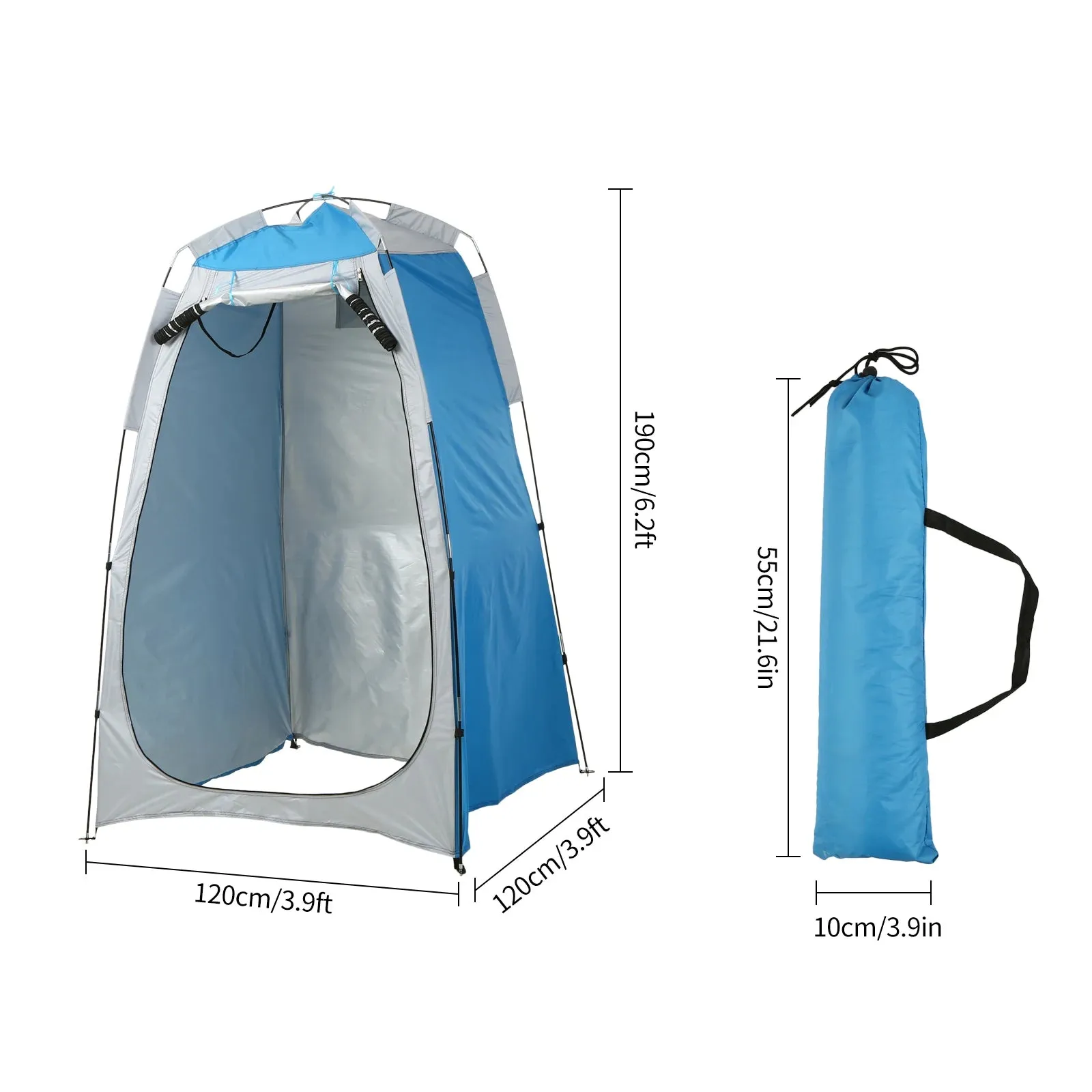 Shower Tent  Waterproof Toilet Bathroom