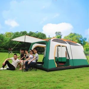 Side Tent Spacious for Layer Camping Extension Wireless Groups Extensive catalogue Double Families with and