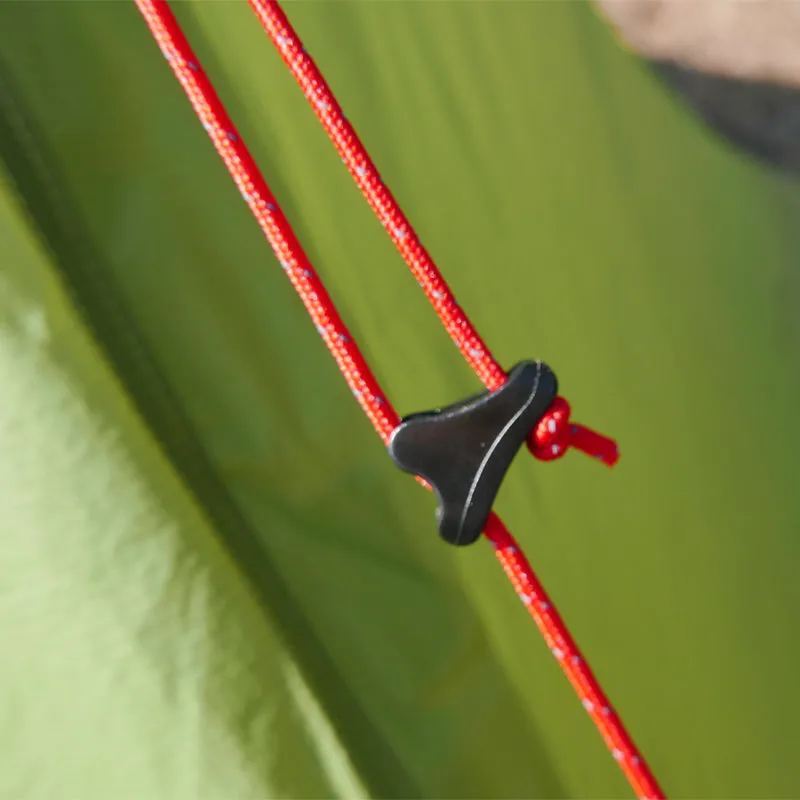 Silicon coated double tip single tip pole less tent rainproof