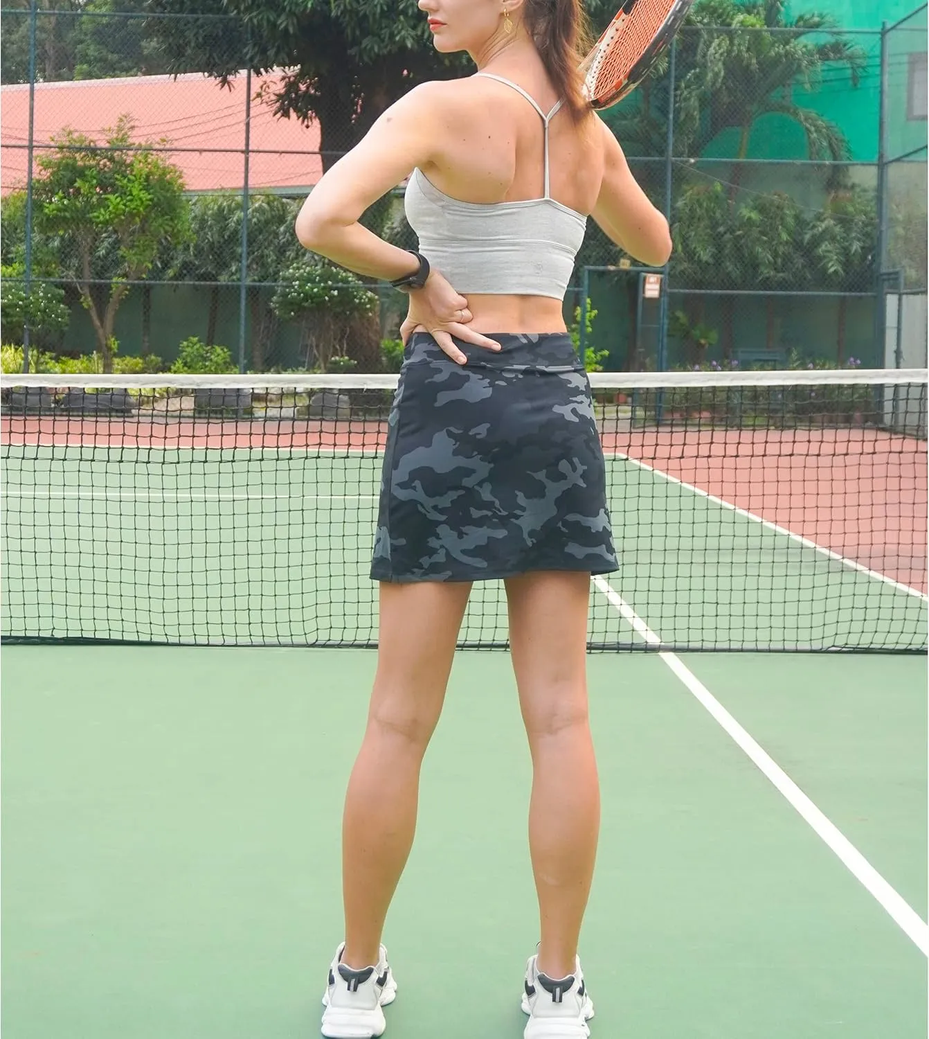 Skort for Women Lightweight Activewear Skirt for Running Tennis Golf Workout Pickleball Walking Casual
