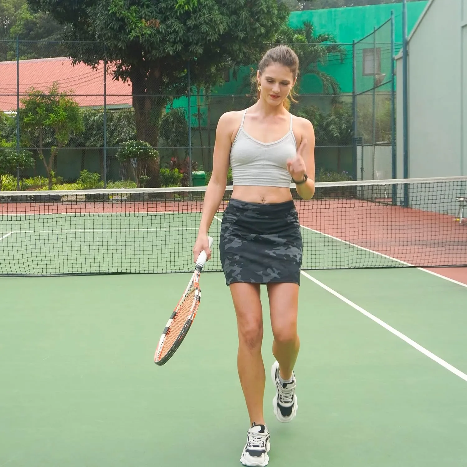 Skort for Women Lightweight Activewear Skirt for Running Tennis Golf Workout Pickleball Walking Casual