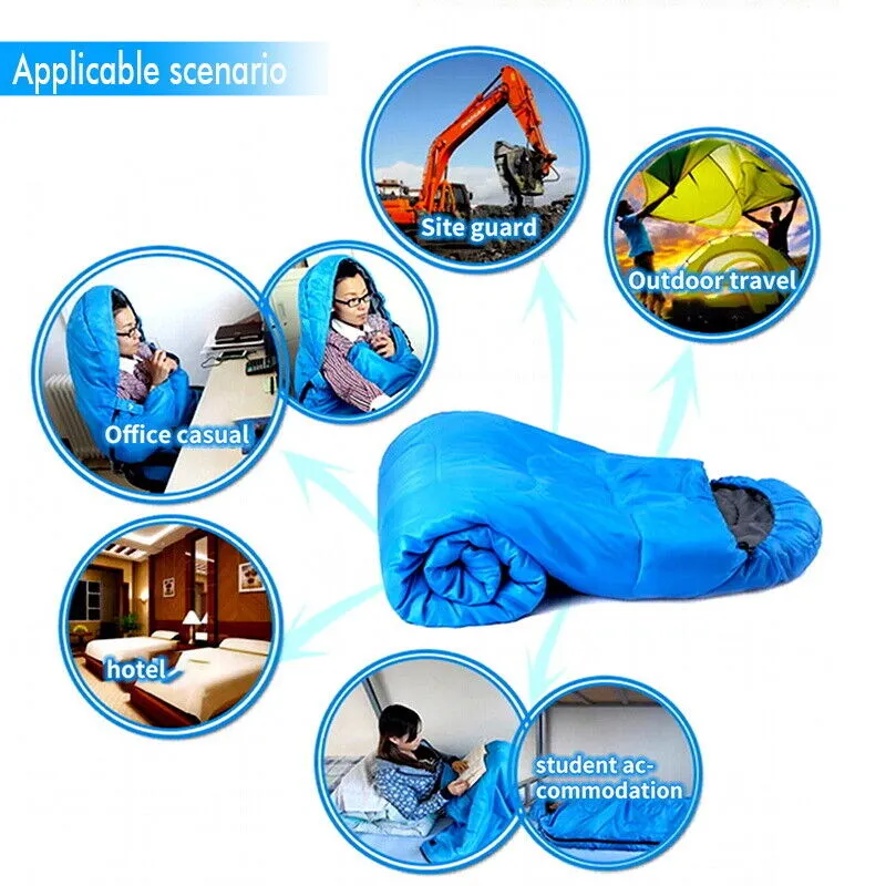 Sleeping Bag For Camping Hiking Traveling Emergency Use - Lightweight And Waterproof
