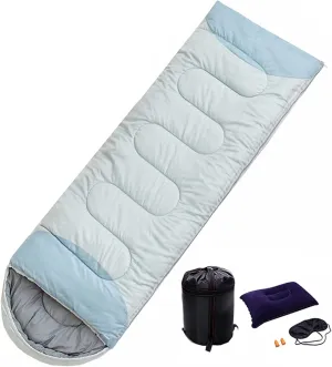 Sleeping Bag, Lightweight Sleeping Bag, Autumn Season Ultralight Camping Sleeping Bag for Camping, Backpacking, and Hiking, Indoor and Outdoor Use