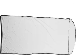Sleeping Bag Liner, High Stretch Silky Polyester Fabric Skin Friendly Self Tan Sleep Sack, Comfortable Breathable Camping Sleeping Bags, for Outdoor, Camping(White)
