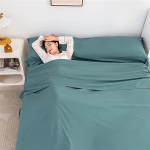 Sleeping Bag Liner Lightweight Portable Sleeping Sheet Dirt-Proof Compact Travel Camping Sheet for Outdoor Travel Hiking Hotels