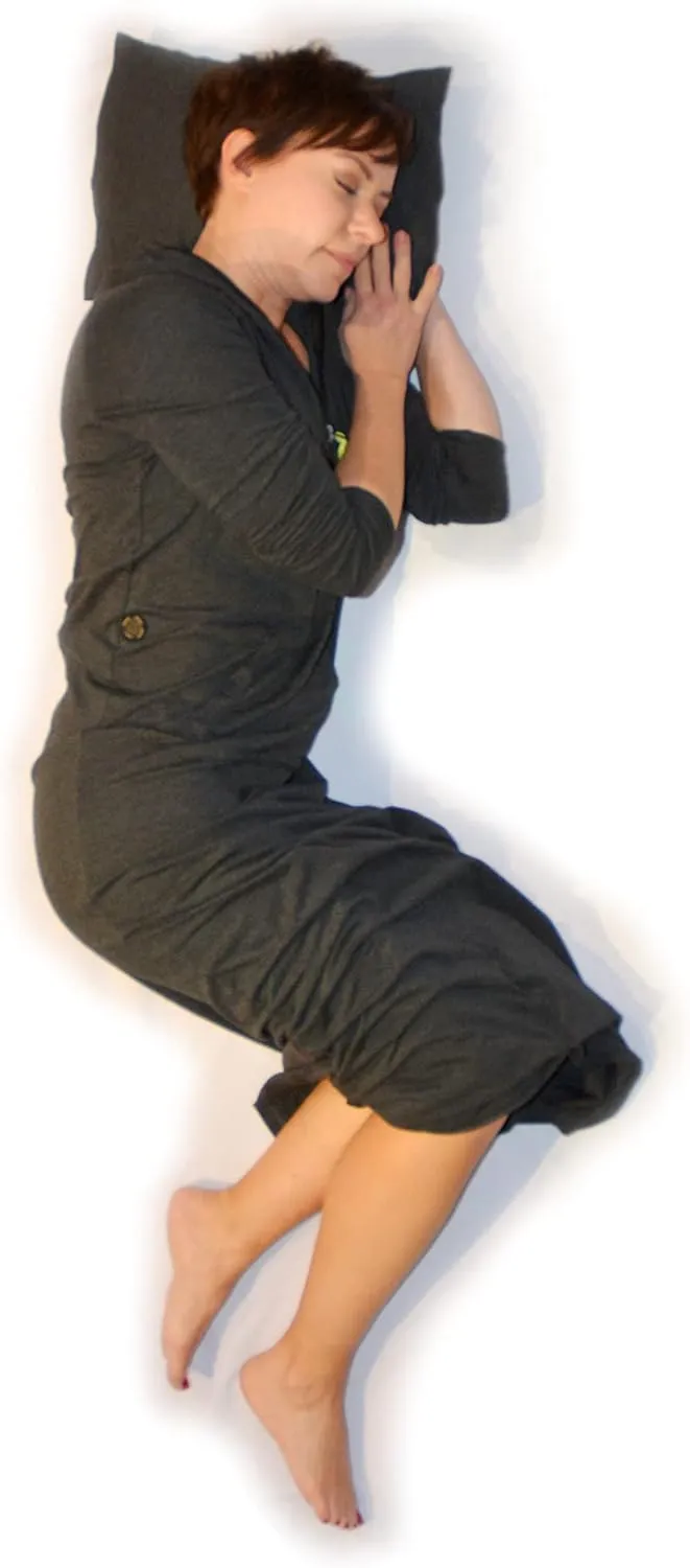 Sleeping Bag Liner with Pillow for Lightweight Unisex Camping & Travel: Tent, Lodge, Hotel, Hostel, Cabin, RV, Backpacking