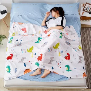Sleeping Bag Liners Comfortable Cotton Sleeping Bag Liner with Zipper, Camping Sheets and Travel Sheets for Single Double Sleeping Bags, Lightweight and Portable (Size : 120x210cm/47.24x82.67in)