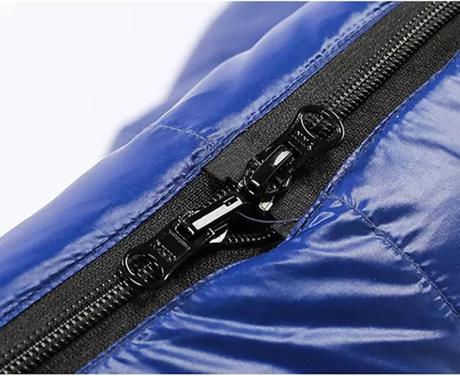 Sleeping Bags Customized Outdoor Synthetic Sleeping Bag with Neck and Zip Baffle