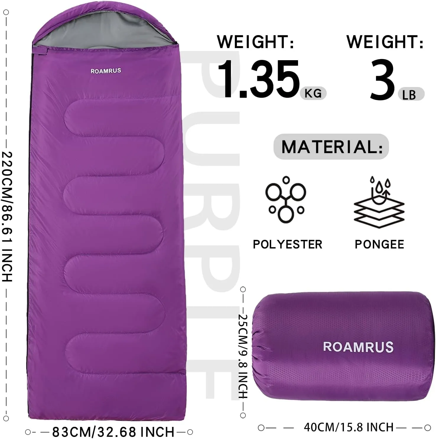 Sleeping Bags for Adults 30/40/50 ℉ Cold Weather,Portable, Waterproof,Lightweight Sleeping Bag for Tall Girls Boys with Compression Sack for Warm Camping,Outdoor & Indoor,Hiking