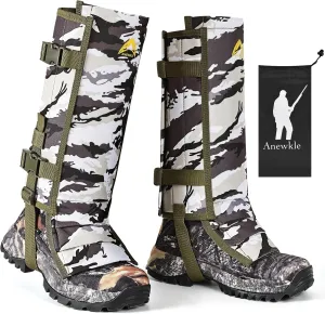 Snake Gaiters Leg Guards Waterproof Snake Guard Chaps Snake Chaps Bite Protection Adjustable Leg Gaiters Fit for Men & Women