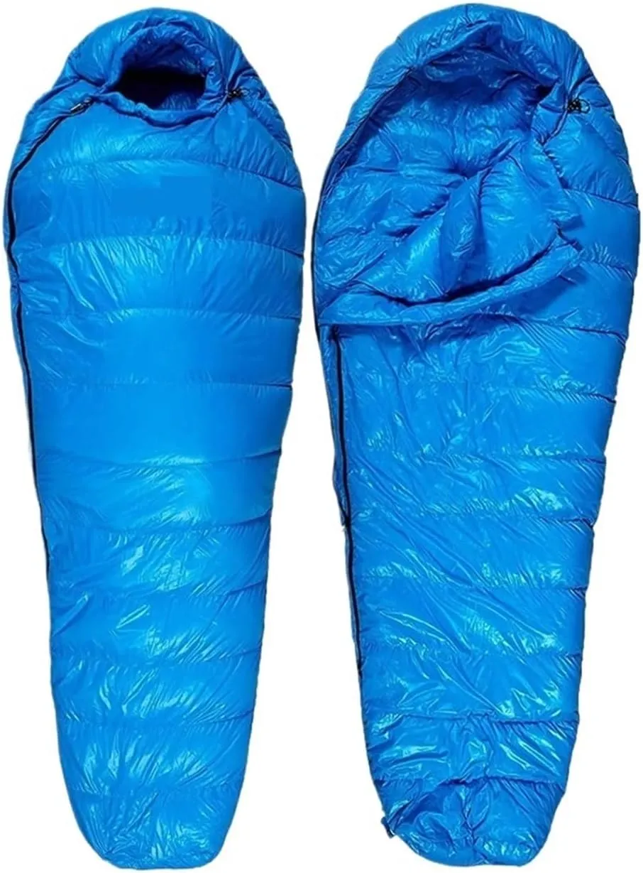 Soomloom Winter Mummy Style Sleeping Bag - Down Filled Thermal Sleeping Sack for Camping and Travel