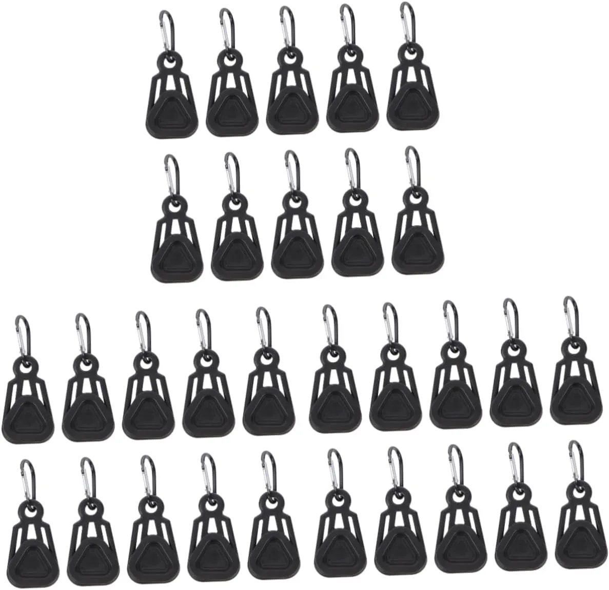 Sosoport 30sets Tent Tarp Clips with Hooks Camping Clamps for Awnings Easy to Use for Outdoor Activities Securely Holds Tarps and Tents Windy Conditions