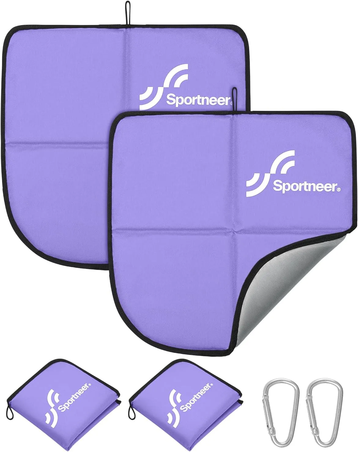 Sportneer Sitting Pad, Sit Pads for Backpacking Portable Camping Sit Pad Waterproof Folding Pad Stadium Seat Pad for for Camping Picnics Hiking