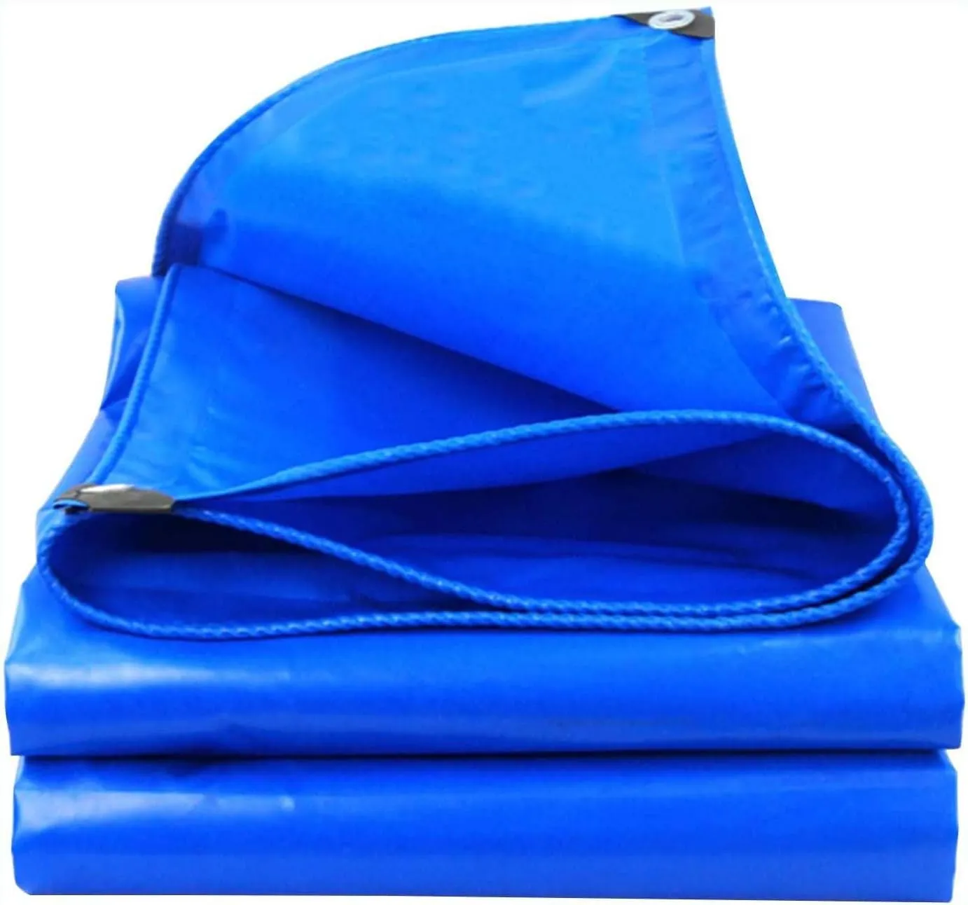 SRHIMEOS Tarp PVC Waterproof with Grommets 33x43ft, Tarpaulin Ripstop Waterproof Heavy Duty, Tarps Outdoor Windproof Thicken, Tarpaulins 500g/m², Thick 0.4mm, Snowproof, Dustproof
