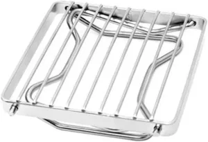 Stainless Steel Folding Barbecue Grill Portable Mini Bbq Tools for Camping Fishing Outdoor Activities Durable Practical Design for Various Foods