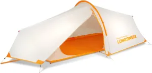Stalker Ultralight Tent 3/4 Season Portable Backpacking Tent for 1-Person 20D Silicon Coated Waterproof Poleless Double Layer Tent for Camping, Climbing, Hiking