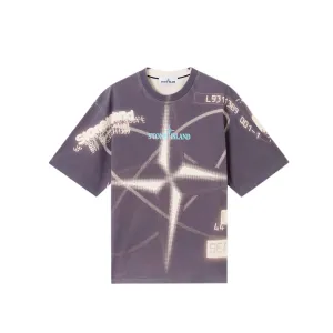 Stone Island Mens SS Y2K Compass Tee