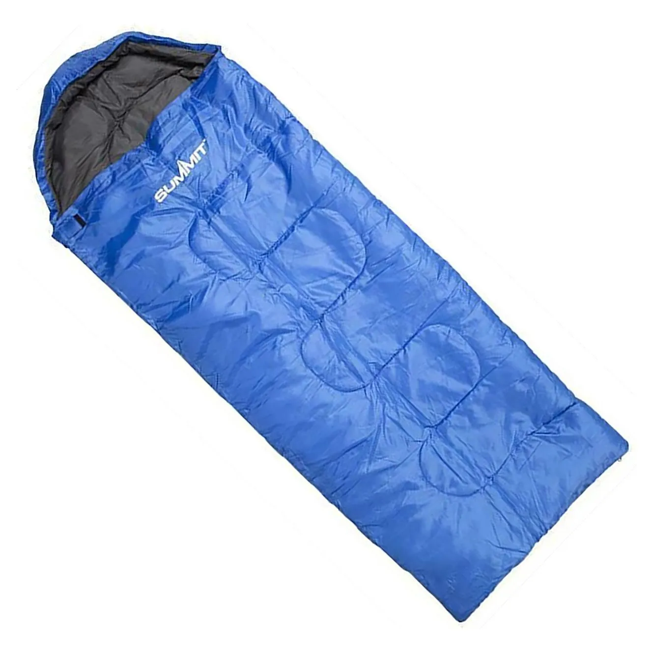 Summit Ultra Lite Junior Blue Kids Camping Sleeping Bag Lightweight Travel 2/3 Season