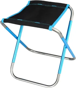 SUPVOX Beach Chair Foot Rest Folding Camping Stool Compact and Portable for Outdoor Use