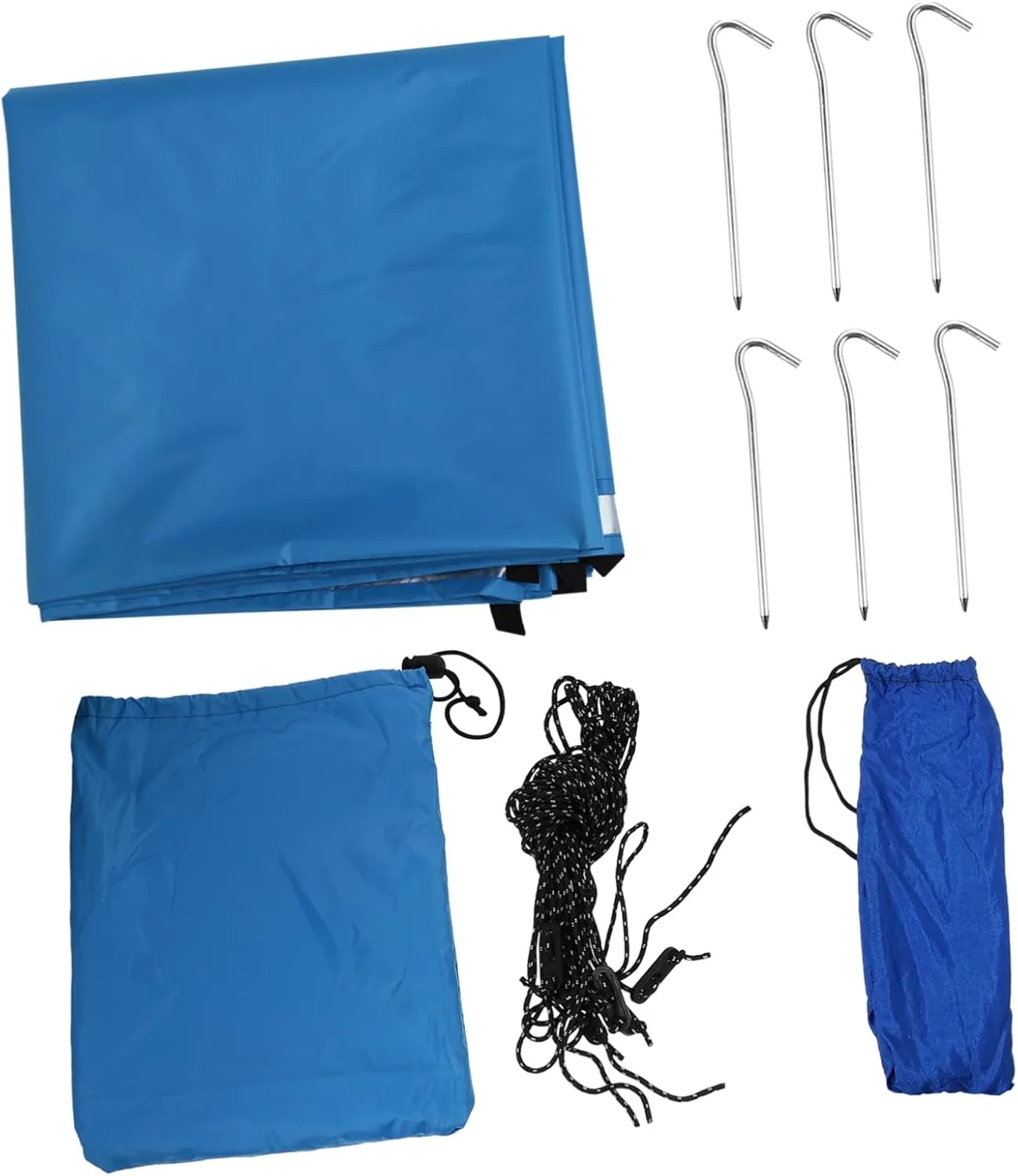 SUPVOX Hammock Rain Fly Camping Tarp Tent Tarp Floor Saver Sun Shelter for Outdoor
