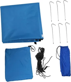 SUPVOX Hammock Rain Fly Camping Tarp Tent Tarp Floor Saver Sun Shelter for Outdoor