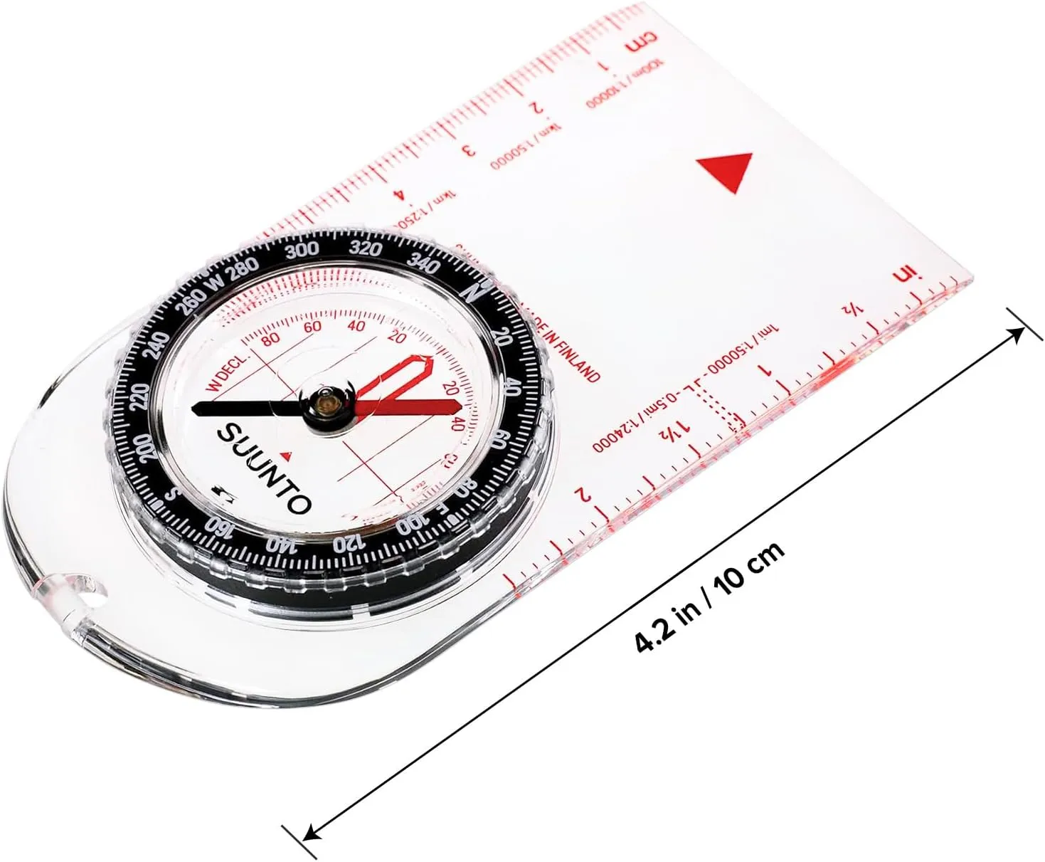 SUUNTO A-10 Compass: Compact, simple to use recreational hiking compass