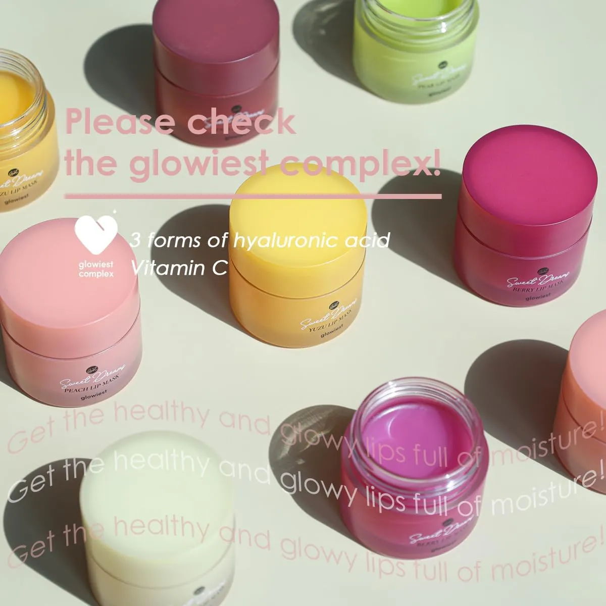 Sweet Dreams Overnight Lip Mask- Nourishing, Plumping and Hydrating Lip Balm | glowiest Sweet Dreams Lip Sleeping Mask | Hyaluronic Acids Vitamin C Shea Butter Antioxidants l Berry - 0.7 oz.
