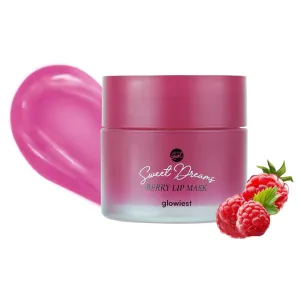 Sweet Dreams Overnight Lip Mask- Nourishing, Plumping and Hydrating Lip Balm | glowiest Sweet Dreams Lip Sleeping Mask | Hyaluronic Acids Vitamin C Shea Butter Antioxidants l Berry - 0.7 oz.