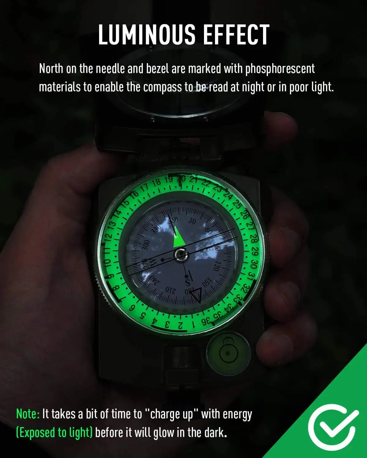 Tactical Survival Military Compass with Lanyard