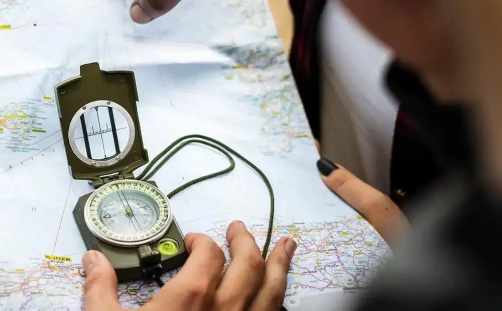 Tactical Survival Military Compass with Lanyard