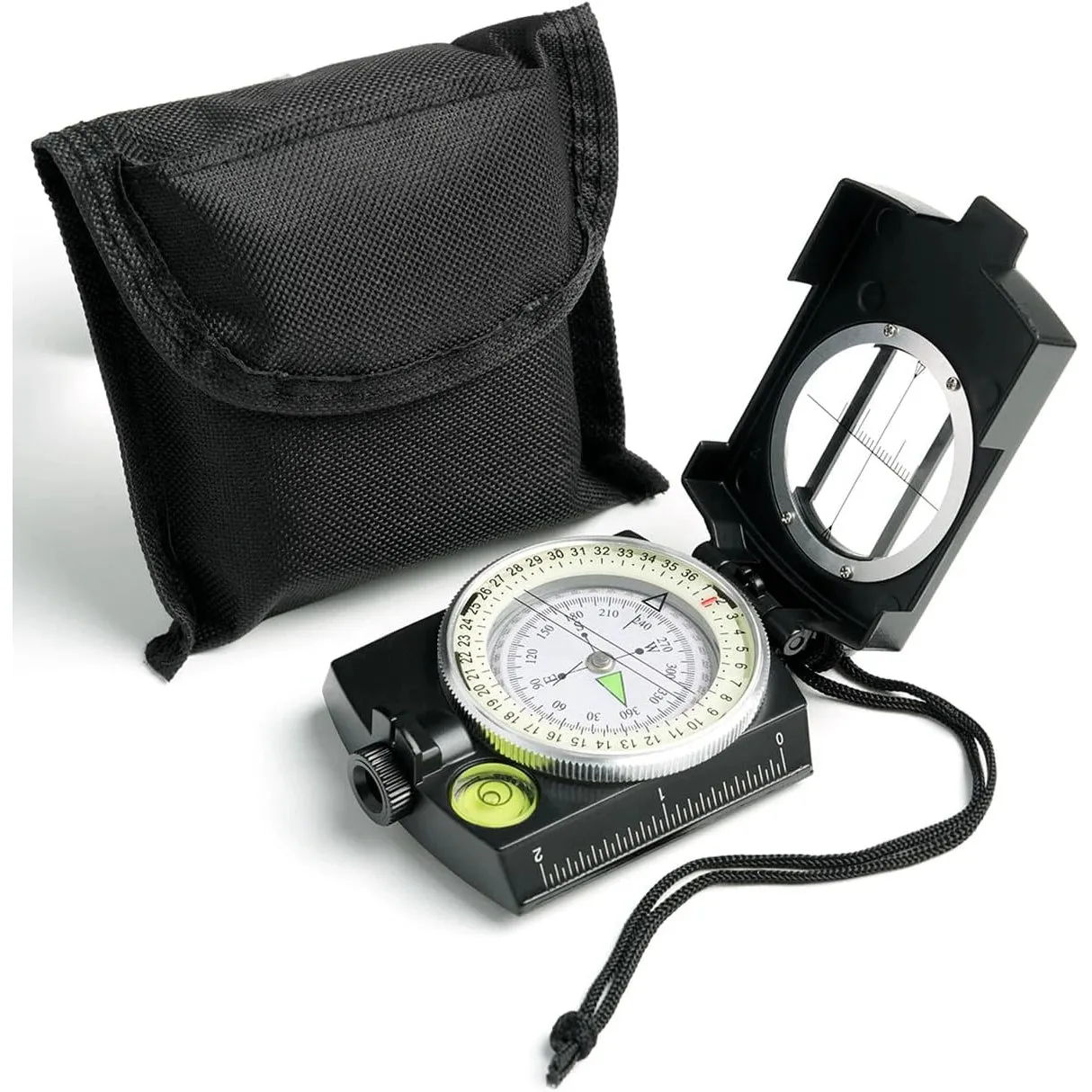 Tactical Survival Military Compass with Lanyard