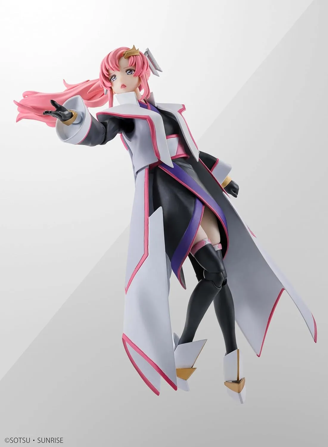TAMASHII NATIONS - Mobile Suit Gundam Seed Freedom - Lacus Clyne (Compass Battle Surcoat Ver.), Bandai Spirits S.H.Figuarts Action Figure