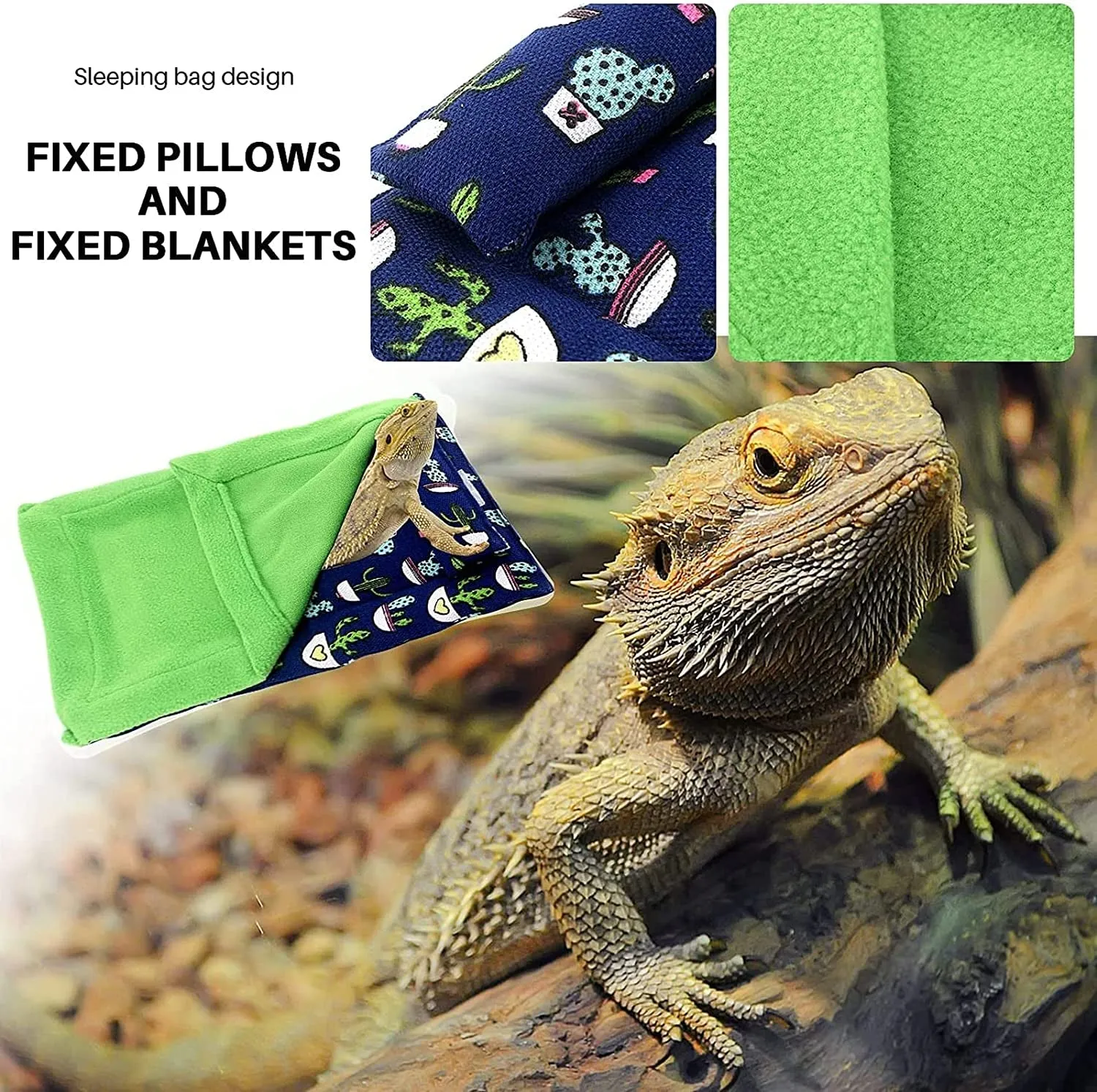 Tanks and Enclosures - Bearded Dragon Sleeping Bag