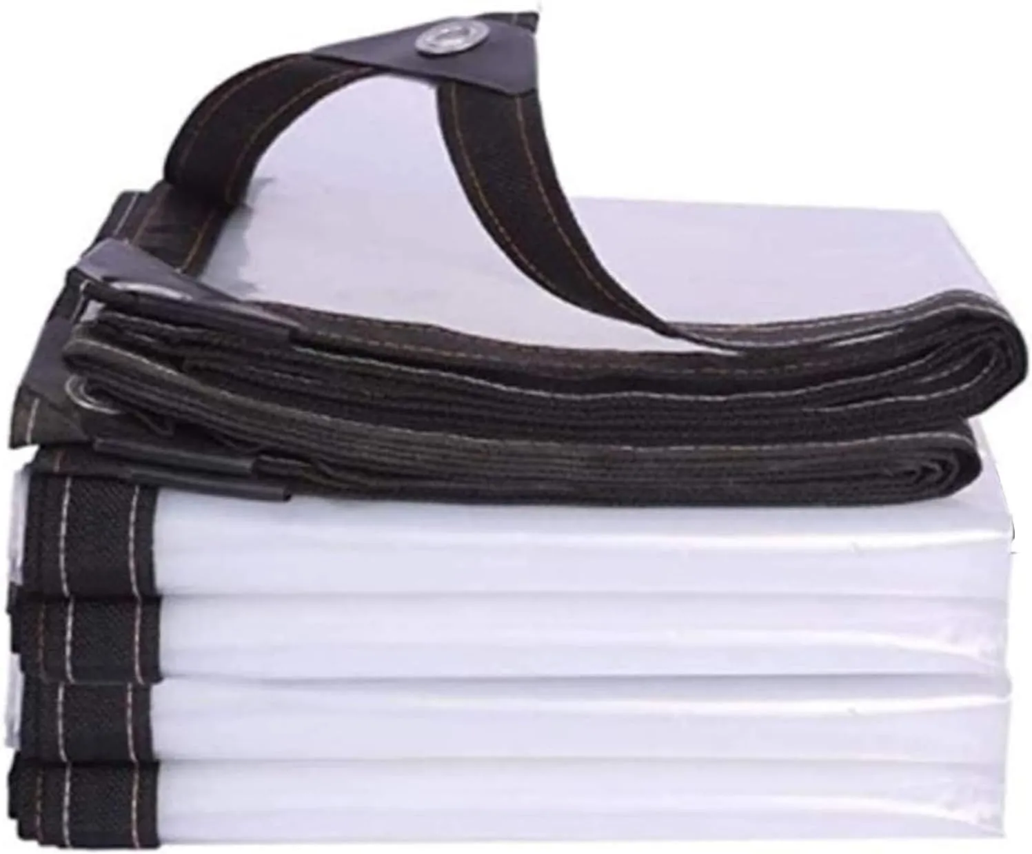 Tarp Heavy Duty Waterproof, with Grommets for Patios, Multi Purpose, Tarpaulin Sheet, Tarp Cover for Outdoor Garden Canopy(2x4m/7x13 Feet)