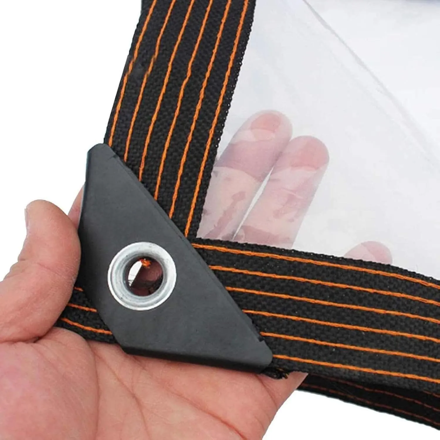 Tarp Heavy Duty Waterproof, with Grommets for Patios, Multi Purpose, Tarpaulin Sheet, Tarp Cover for Outdoor Garden Canopy(2x4m/7x13 Feet)