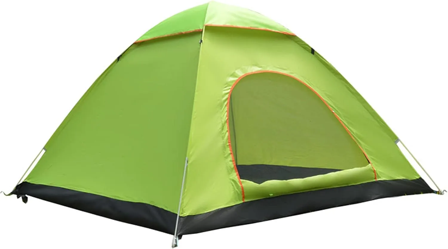 Tarpaulin Shade Cloth Rainproof Cloth Tent Outdoor 3-4 People Fully Automatic Family Tent Camping Wild Camping Beach Tent A (Color : A)