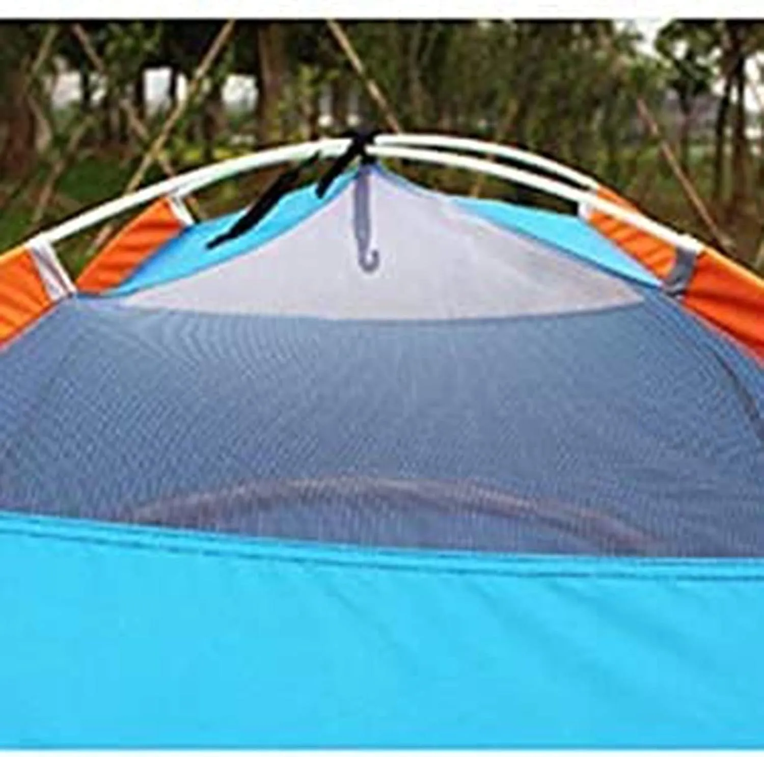 Tarpaulin Shade Cloth Rainproof Cloth Tent Outdoor 3-4 People Fully Automatic Family Tent Camping Wild Camping Beach Tent A (Color : A)